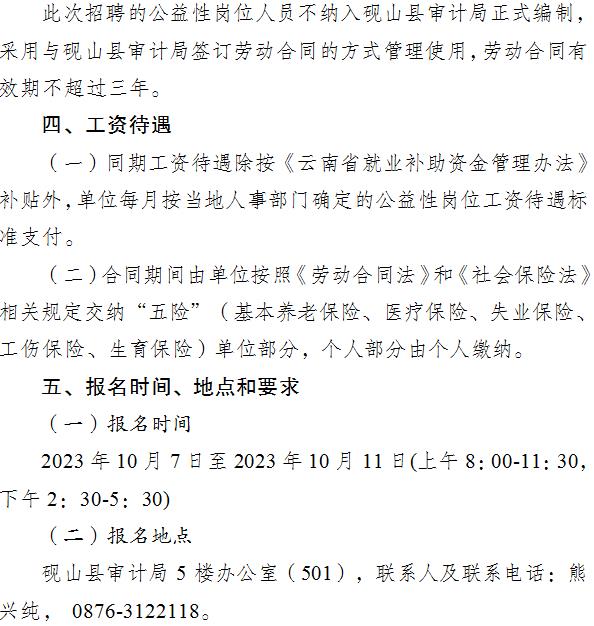 昭觉县审计局最新招聘信息与招聘细节深度解析