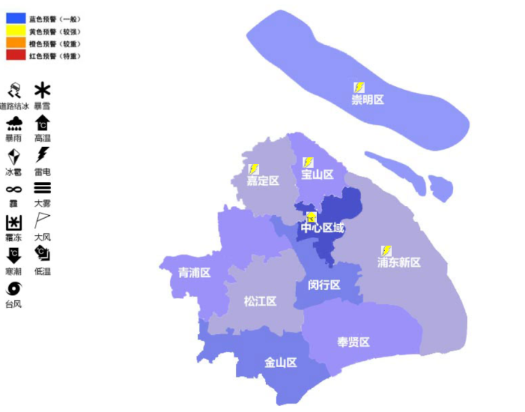 上海松江出口加工区最新天气预报